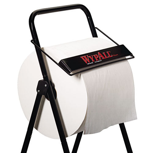 Image of WypAll® 80595 Jumbo Roll Dispenser, 16.8 X 18.5 X 33, Black
