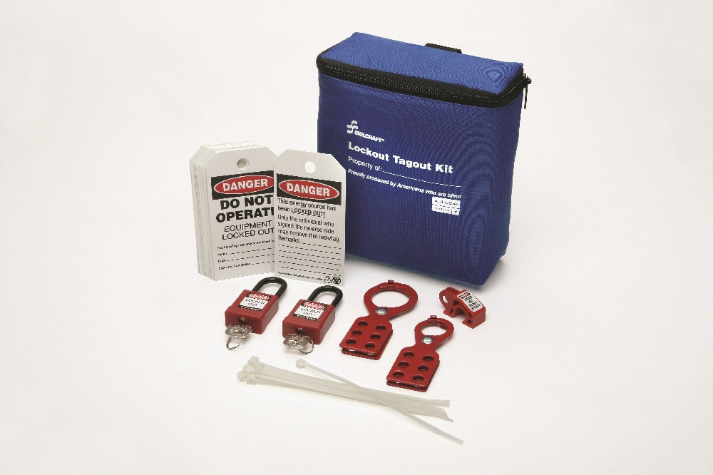 Image of SKILCRAFT® Lockout Tagout General Kit, 26 Piece Kit