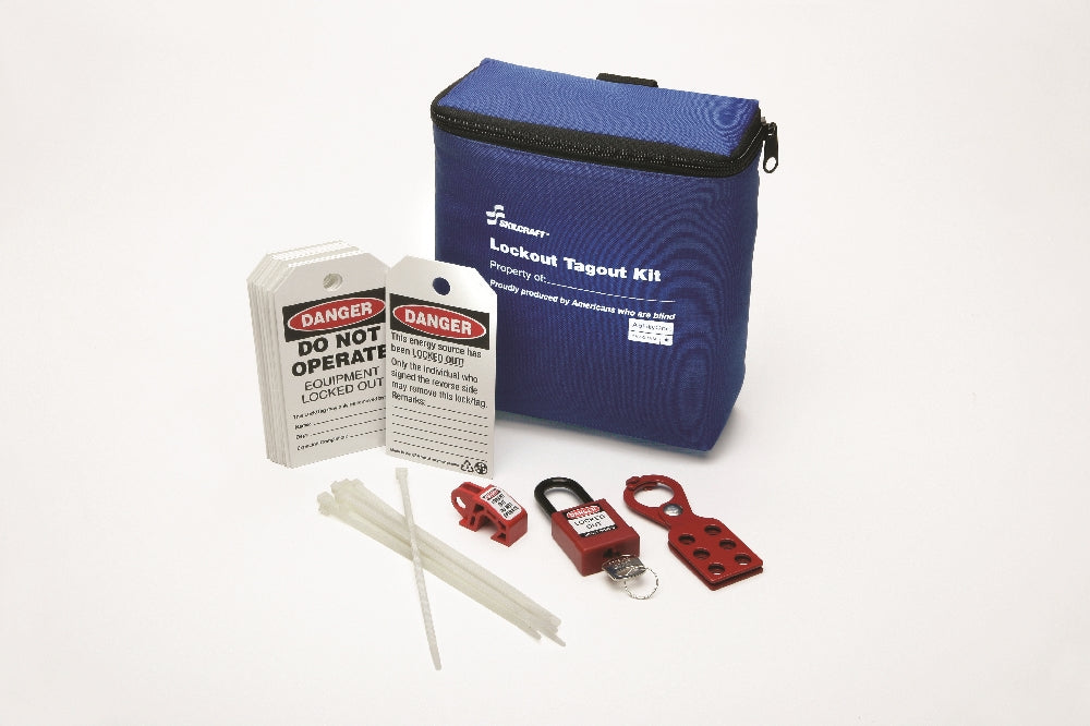 Image of SKILCRAFT® Lockout Tagout General Kit, 27 Piece Kit