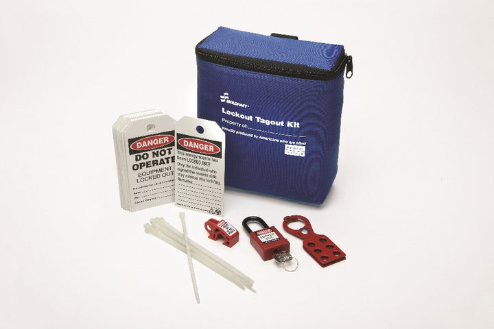 Image of SKILCRAFT® Lockout Tagout General Kit, 27 Piece Kit