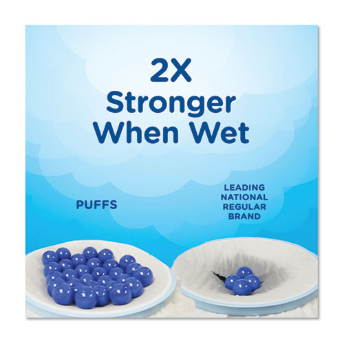 Image of Puffs® 35295PK Ultra Soft Facial Tissue, 2-Ply, White, 56 Sheets/box, 4 Boxes/pack