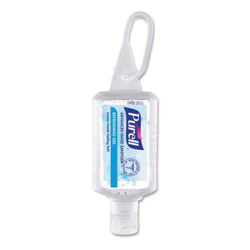 Image of PURELL® 3900-36-WRP Advanced Hand Sanitizer Refreshing Gel, 1 oz Flip-Cap Bottle with Jelly Wrap Carrier, Clean Scent, 36/Carton