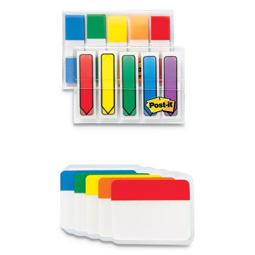 Image of Post-it® 686-XLP Flags And Tabs Combo Pack, Assorted Primary Colors, 230/pack