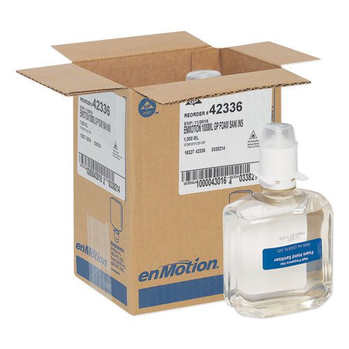 Image of Georgia Pacific® Professional 42336 GP enMotion High-Frequency-Use Foam Sanitizer Dispenser Refill, 1,000 mL, Fragrance-Free, 2/Carton