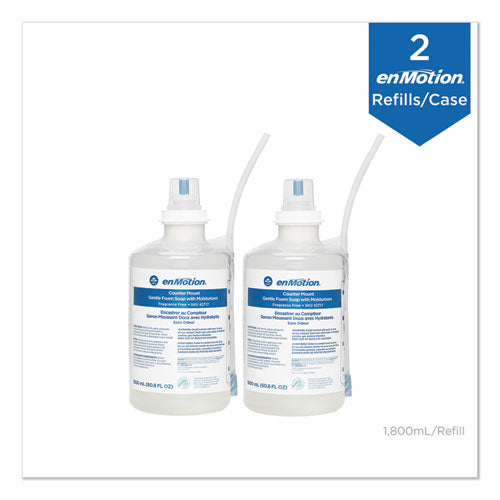 Image of Georgia Pacific® Professional 42717 Gp Enmotion Counter Mount Foam Soap Refill, Fragrance-Free, 1,800 Ml, 2/carton