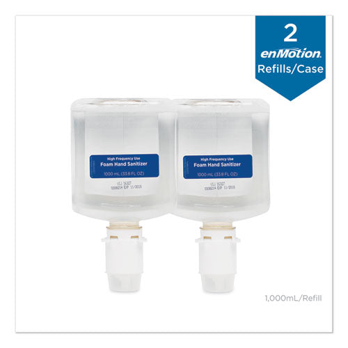 Image of Georgia Pacific® Professional 42336 GP enMotion High-Frequency-Use Foam Sanitizer Dispenser Refill, 1,000 mL, Fragrance-Free, 2/Carton