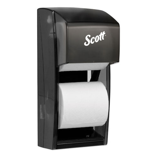 Image of ScottÂ® Essential SRB Tissue Dispenser, 6 x 6.6 x 13.6, Transparent Smoke