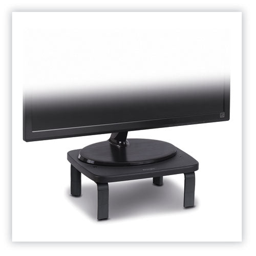 Image of Kensington® K52785WW Smartfit Monitor Stands, 12.25" X 2.25" X 1.75" To 4.75", Black, Supports 40 Lbs