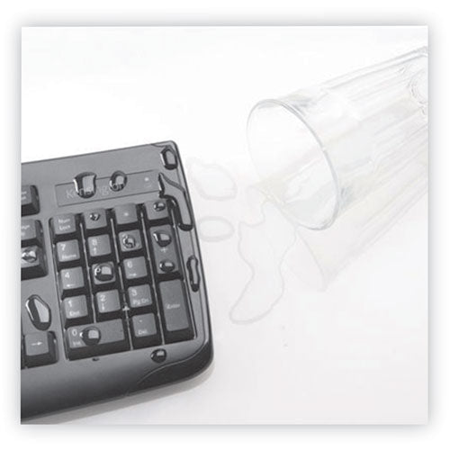 Image of Kensington® K75231US Keyboard For Life Wireless Desktop Set, 2.4 Ghz Frequency/30 Ft Wireless Range, Black