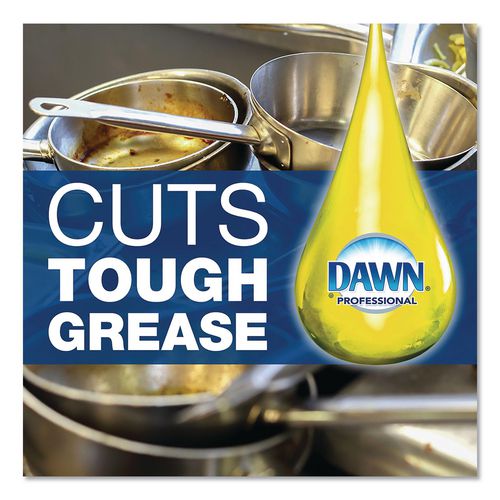 Image of Dawn® Professional 80366605 Manual Pot/pan Dish Detergent, Lemon, 38 Oz Bottle
