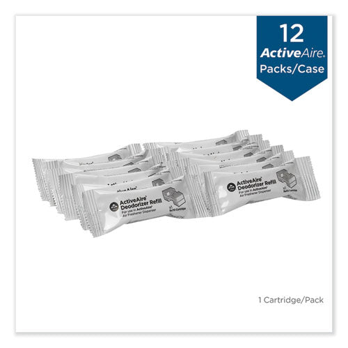 Image of Georgia Pacific® Professional 48250 Activeaire Automated Freshener Dispenser Refill, Coastal Breeze, Cartridge, 12/carton