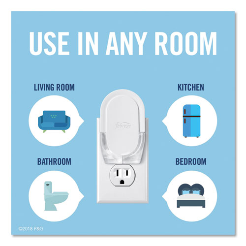Image of Febreze® 74903 Plug Air Freshener Refills, Gain Original, 0.87 Oz