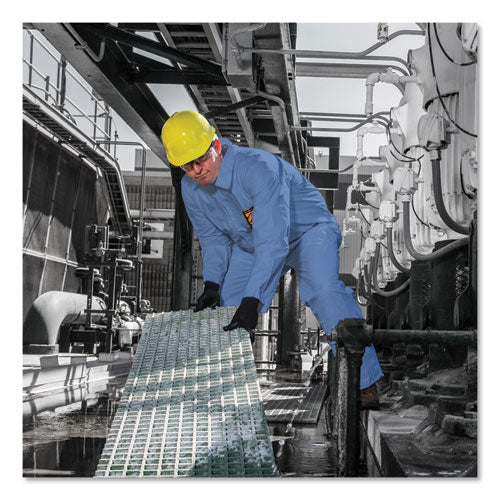 Image of KleenGuard KCC 58503 A20 Breathable Particle Protection Coveralls, Large, Blue,  24/Carton