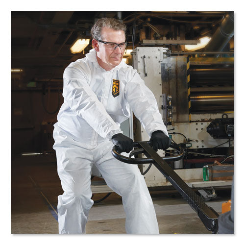 Image of KleenGuard 49116 A20 Breathable Particle Protection Coveralls, Zip Closure, 3x-Large, White