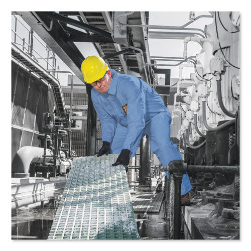 Image of KleenGuard KCC 58504 A20 Coveralls, MICROFORCE Barrier SMS Fabric, X-Large, Blue, 24/Carton