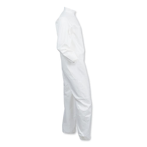 Image of KleenGuard 44314 A40 Coveralls, Elastic Wrists/ankles, X-Large, White