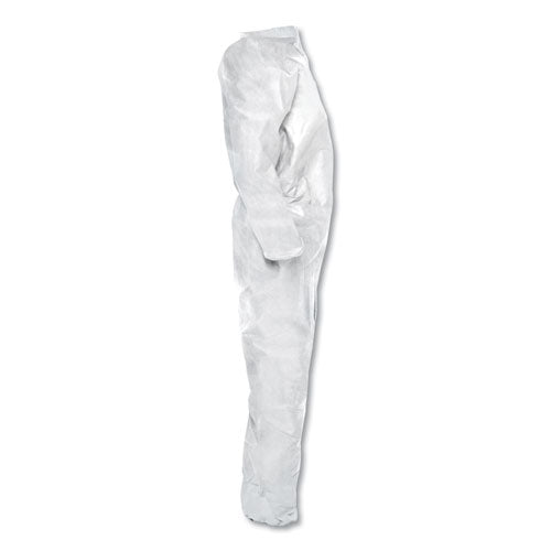 Image of KleenGuard 49105 A20 Breathable Particle Protection Coverall, Zip Closure, 2X-Large, White