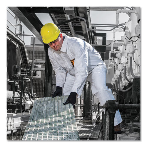 Image of KleenGuard A30 Elastic Back And Cuff Coveralls, 4x-Large, White, 21/carton