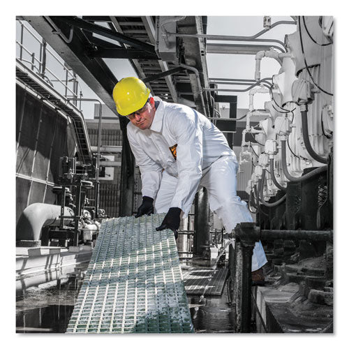 Image of KleenGuard 49104 A20 Breathable Particle Protection Coveralls, Zip Closure, X-Large, White