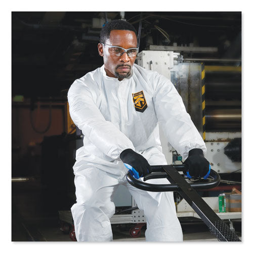 Image of KleenGuard KCC 46005 A30 Elastic-Back Coveralls, White, 2X-Large, 25/Carton