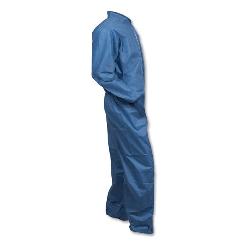 Image of KleenGuard KCC 58505 A20 Coveralls, MICROFORCE Barrier SMS Fabric, 2X-Large, Blue, 24/Carton