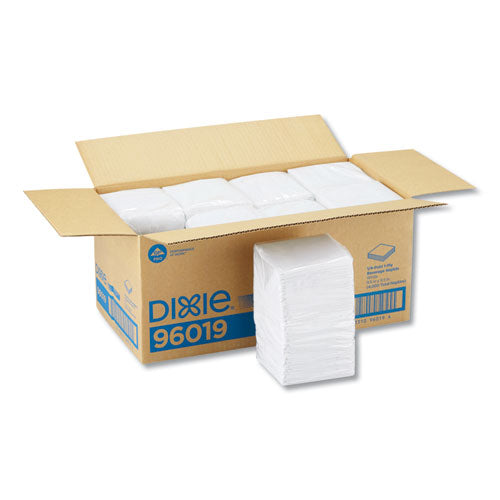 Image of Georgia Pacific® Professional 96019 BevNap Beverage Napkins, 1-Ply, 9.5 x 9.5, White, 4,000/Carton