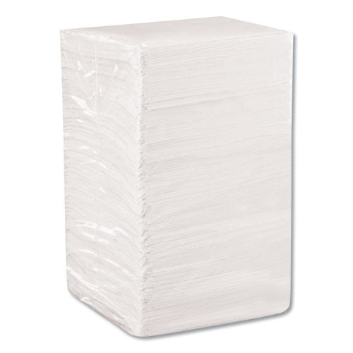 Image of Georgia Pacific® Professional 96019 BevNap Beverage Napkins, 1-Ply, 9.5 x 9.5, White, 4,000/Carton
