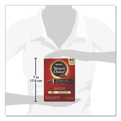 Image of Nescafe® 11005773 Taster's Choice Stick Pack, House Blend, 80/box
