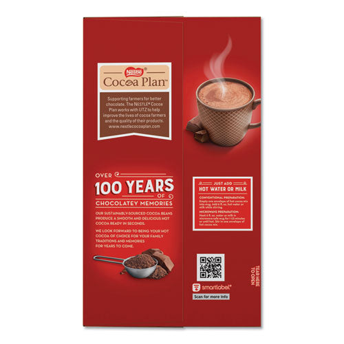 Image of Nestle® 12098978 Hot Cocoa Mix, Rich Chocolate, 0.71 Oz Packets, 50/box, 6 Box/carton