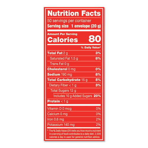 Image of Nestle® 12098978 Hot Cocoa Mix, Rich Chocolate, 0.71 Oz Packets, 50/box, 6 Box/carton