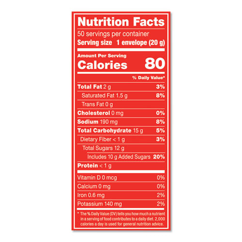 Image of Nestle® 12098978 Hot Cocoa Mix, Rich Chocolate, .71oz, 50/box