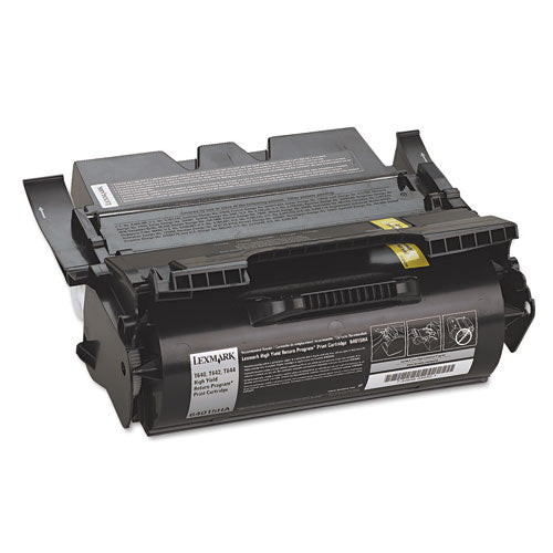 Image of Lexmark 64015HA 64015ha Return Program High-Yield Toner, 21,000 Page-Yield, Black