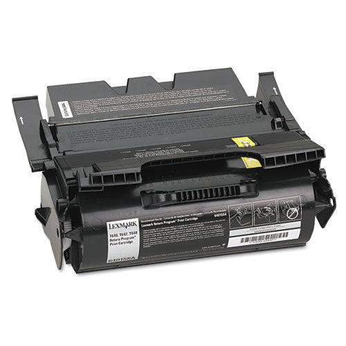 Image of Lexmark 64015SA 64015sa Return Program Toner, 6,000 Page-Yield, Black