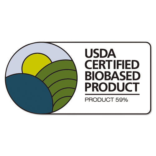 Image of Samsill® 18907 Earth's Choice Plant-Based Round Ring View Binder, 3 Rings, 5" Capacity, 11 x 8.5, White