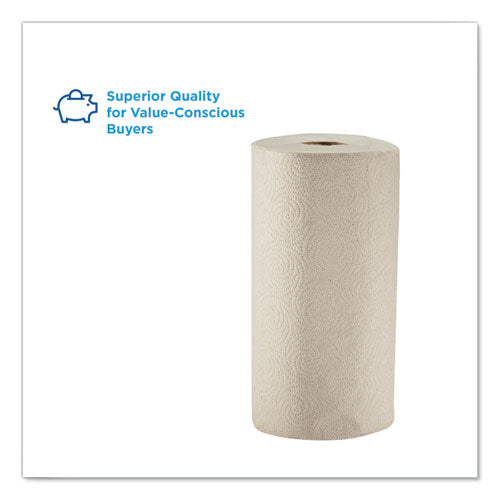 Image of Georgia Pacific® Professional 28290 Pacific Blue Basic Jumbo Perforated Kitchen Roll Paper Towels, 2-Ply, 11 x 8.8, Brown, 250/Roll, 12 Rolls/Carton