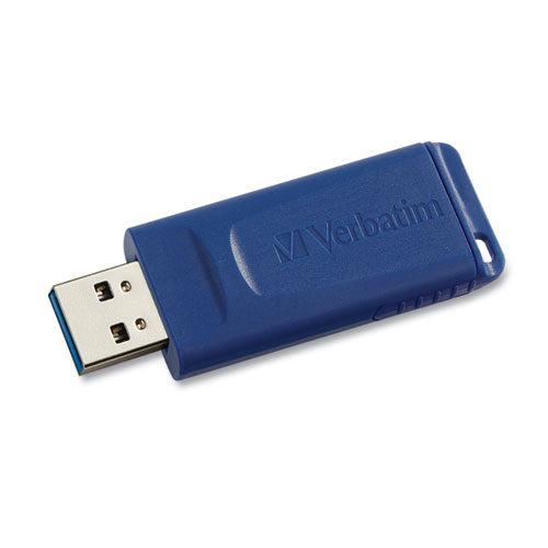 Image of Verbatim® 99810 Classic Usb 2.0 Flash Drive, 16 Gb, Blue, 5/pack