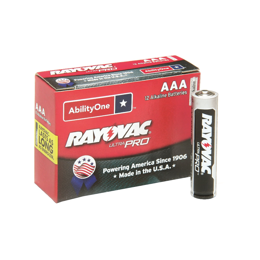 Alkaline Battery, AAA, 1.5V, Package of 12