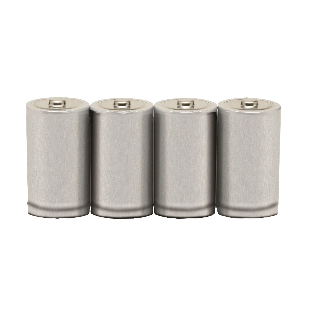 Image of Alkaline Battery, D, 1.5V, Package of 4