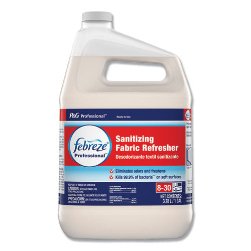 Image of Febreze® 72136EA Professional Sanitizing Fabric Refresher, Light Scent, 1 Gal Bottle, Ready To Use