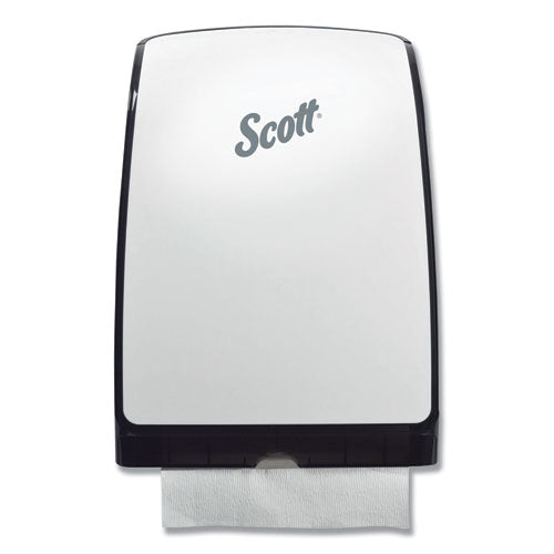 Image of Scott® 34830 Slimfold Towel Dispenser, 9.88 x 2.88 x 13.75, White