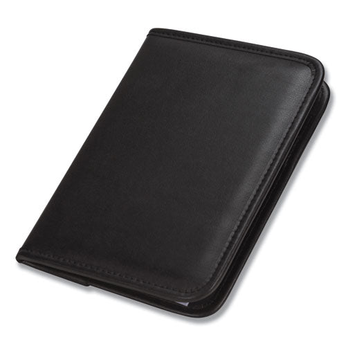 Image of Samsill® 70811 Professional Padfolio, 3/4w X 9 1/4h, Open Style, Black