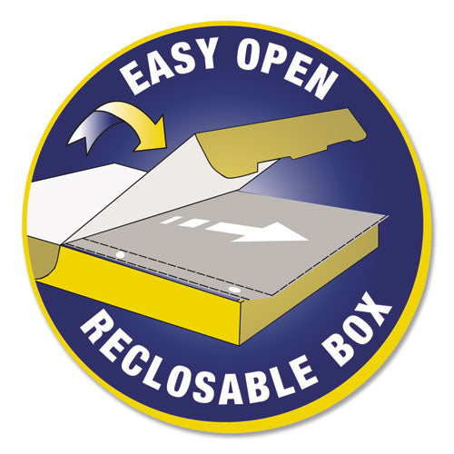 Image of C-Line® 62033 Polypropylene Sheet Protectors, Antimicrobial Protection, Heavy-Duty, Side: 3-Hole Punched, 8.5 x 11 Insert, Clear, 100/Box