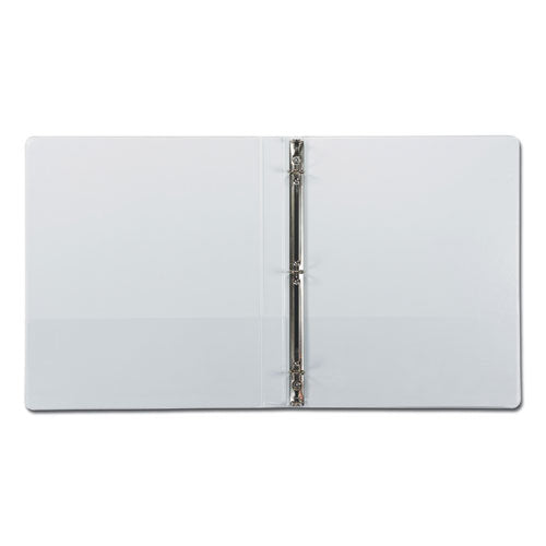 Image of Samsill® 18917 Earth's Choice Plant-Based Round Ring View Binder, 3 Rings, 0.5" Capacity, 11 x 8.5, White