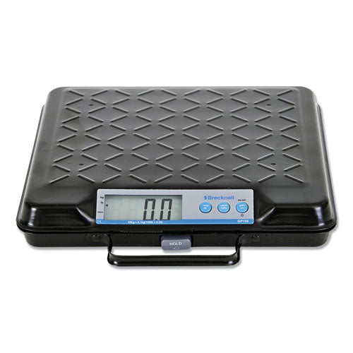 Image of Brecknell GP100 Portable Electronic Utility Bench Scale, 100 lb Capacity, 12.5 x 10.95 x 2.2  Platform