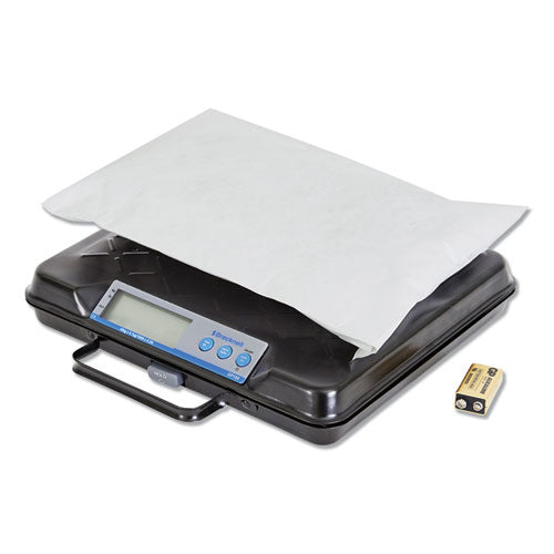 Image of Brecknell GP100 Portable Electronic Utility Bench Scale, 100 lb Capacity, 12.5 x 10.95 x 2.2  Platform