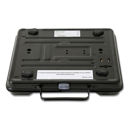Image of Brecknell GP250 Portable Electronic Utility Bench Scale, 250 lb Capacity, 12.5 x 10.95 x 2.2  Platform