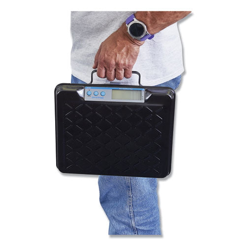 Image of Brecknell GP250 Portable Electronic Utility Bench Scale, 250 lb Capacity, 12.5 x 10.95 x 2.2  Platform