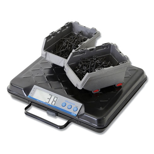 Image of Brecknell GP250 Portable Electronic Utility Bench Scale, 250 lb Capacity, 12.5 x 10.95 x 2.2  Platform