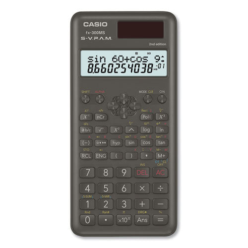 Image of Casio® FX300MSPLUS2 Fx-300msplus2 Scientific Calculator, 12-Digit Lcd