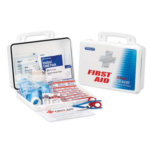 Image of PhysiciansCare® by First Aid Only® 60002-003 Office First Aid Kit, For Up To 25 People, 131 Pieces, Plastic Case